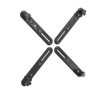 Maclean MC-990 Non-VESA monitora adapteris, 17"-32", 10kg, Melns - monitor mount adapter, vesa bracket kit