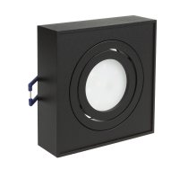 Maclean MCE464 B iebūvējams gaismeklis MR16/GU10, melns - recessed spotlight, ceiling light, Maclean spotlight