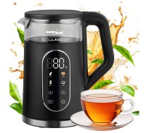 Greenblue GB670 B Elektriskais tējkanna 1.7L 2200W Melna - electric kettle, temperature control kettle, glass kettle