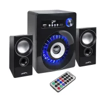 Skaļruņu sistēma 2.1 Audiocore AC910 Bluetooth FM AUX USB TF - 2.1 speaker system, bluetooth pc speakers