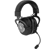 Logitech G Pro X Wireless Lightspeed spēļu austiņas, melnas - gaming headset, wireless headphones, Lightspeed headset