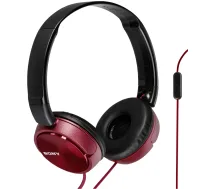 Sony MDR-ZX310APR uzliekamās austiņas sarkanas - Sony headphones, on-ear headphones, wired headphones