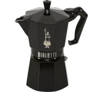 Bialetti Moka Exclusive 6TZ espresso kafijas automāts, melns - espresso maker, coffee maker, moka pot