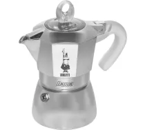 Bialetti Dama Pure Ice 3 Tašu Espresso Kafijas Kanna Sudraba - Bialetti espresso maker, 3 cup moka pot