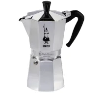 Bialetti Moka Express 9 Tašu Espresso Kafijas Kanna Sudraba - stovetop espresso maker, moka pot 9 cups