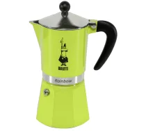 Bialetti Rainbow espresso kafijas automāts, 6 tasītes, zaļš - Bialetti espresso maker, Rainbow moka pot