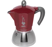 Bialetti MOKA Induction 6TZ espresso kafijas automāts, sarkans - espresso maker, induction coffee maker, moka pot