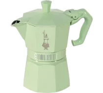 Bialetti Moka Exclusive 3TZ espresso kafijas automāts, zaļš - espresso maker, stovetop coffee maker, Moka Express