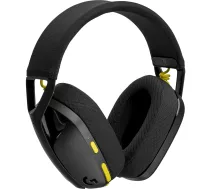 Bezvadu spēļu austiņas Logitech G435 Lightspeed, melnas - wireless gaming headset, bluetooth gaming headphones