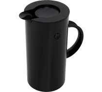 Stelton EM77 termokanna 0.5 l ar svārsta vāciņu, melna - vacuum jug 0.5l, thermal jug black, erik magnussen jug