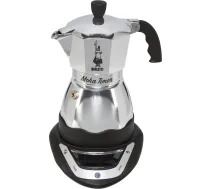 Bialetti Moka Timer 3 Tašu Elektriskais Espresso Kafijas automāts Sudraba/Melns - electric espresso maker