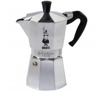 ''Bialetti Moka Express'' Espresso Kafijas Vārāmā Kanna, 6 Tases, Sudrabs | Moka Pot Coffee Maker