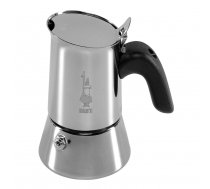 ''Bialetti NEW VENUS'' Espresso Kafijas Vārāmā Kanna, 2 Tases, Sudrabs | Moka Pot Coffee Maker