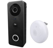 Viedais video durvju zvans Tuya Wi-Fi 2MP ar akumulatoru un slēdzenes vadību - doorbells, wireless doorbell
