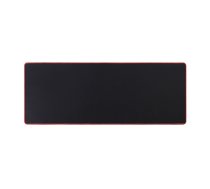 Liels Spēļu Peles Paliktnis 800x300x3mm Melns/Sarkans