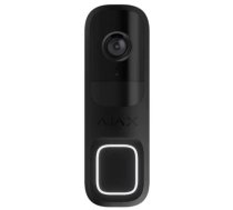 Ajax DoorBell viedais video durvju zvans, melns - smart doorbell, Ajax security system, doorbell with camera