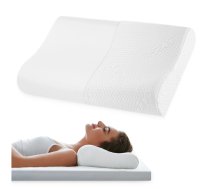 4Fizjo ERGO maza ortopēdiskā spilvens 50x30 cm, balts - orthopedic pillow, memory foam pillow, neck support pillow