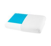 4Fizjo 936 MED+ Klasiskais Ortopēdiskais Spilvens ar Atvēsinošo Želeju, Balts - orthopedic pillow, memory foam pillow