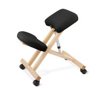 4Fizjo PURE ergonomisks ceļgalu krēsls, melns - ergonomic chair, kneeling chair, 4Fizjo chair