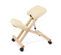 4Fizjo PURE ergonomisks ceļgalu krēsls, bēšs - kneeling chair, ergonomic chair, office chair