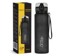 4Fizjo sporta ūdens pudele, 650 ml, melna - sports bottle, water bottle, Tritan bottle