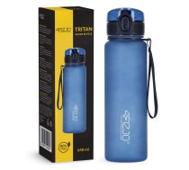 4Fizjo sporta ūdens pudele, Tritan, 650 ml, zila - sports water bottle, tritan bottle, water bottle 650ml