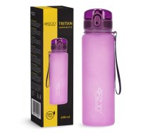 4Fizjo sporta ūdens pudele Tritan 650 ml, rozā - sports water bottle, Tritan bottle, 4Fizjo bottle
