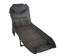 Saliekams dārza un pludmales zvilnis L66C2 - folding sun lounger, garden bed, beach chair