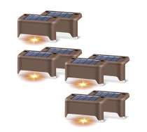 Gotel Q30C2 stūra saules bateriju lampas, 8 gab. - solar lights, corner lights, stair lighting