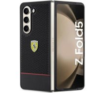 Ferrari Perforēto līniju futrālis Samsung Galaxy Z Fold 5 - melns | Perforated Line case for black
