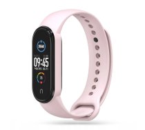 Tech-Protect IconBand siksniņa Xiaomi Mi Smart Band 5 / 6 / 7 / NFC, rozā - Mi Band 5 accessory, TPU fitness band