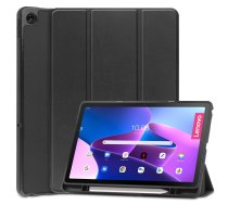 Lenovo Tab M10 Plus (3rd Gen) 10.6" (TB125FU, TB128FU) Tech-Protect SC Pen Protective Cover Case, Black | Planšetes Vāciņš Maciņš Apvalks Grāmatiņa
