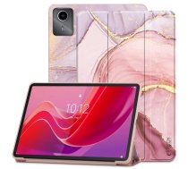 Lenovo Tab M11 11'' (TB-330FU) Trifold Tech-Protect SmartCase Protective Cover Case, Pink Marble | Planšetes Vāciņš Maciņš Apvalks Grāmatiņa