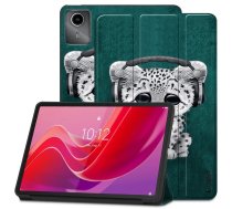 Lenovo Tab M11 11'' (TB-330FU) Trifold Tech-Protect SmartCase Protective Cover Case, Blue with Cat | Planšetes Vāciņš Maciņš Apvalks Grāmatiņa