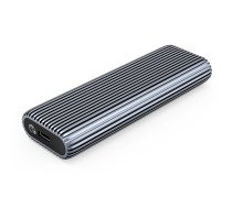 Orico AM2C3-G2 M.2 NVMe SSD ārējais disks korpuss, pelēks - ssd enclosure, external drive housing, usb-c ssd adapter