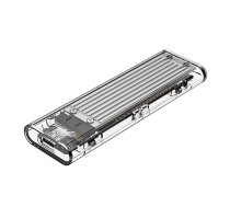 Orico TCM2-C3 M.2 NVMe uz USB-C ārējais diska ietvars, pelēks - m.2 nvme enclosure, external ssd case