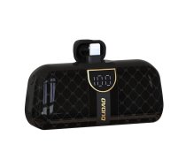 Dudao K20SL 5000mAh mini ārējā baterija ar Lightning / USB-C savienotājiem - melna | Power Bank With Connectors Black