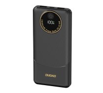 Dudao K12 ārējais akumulators 10000mAh PD 22.5W, melns - fast charge powerbank, portable charger, usb-c power bank