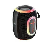 Dudao Y22 bezvadu skaļrunis ar RGB apgaismojumu, Bluetooth 5.3 – melns