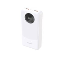 Ārējais akumulators Dudao K12Pro, 20000 mAh, 22.5W PD, USB-C, 2x USB-A, balts - power bank 20000mah