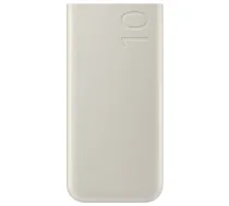Ārējais akumulators Samsung EB-P3401XUEGWW 10000 mAh 25W 2x USB-C - bēšs - 10000mah power bank