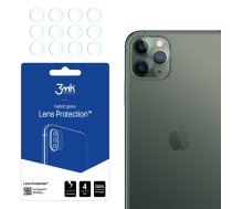 Apple iPhone 11 Pro Max Aizmugurējās Kameras Aizsargstikls, 4 gab. | 3MK Lens Protection Back Camera Hybrid Glass Protector