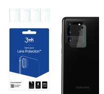 Samsung Galaxy S20 Ultra 5G Aizmugurējās Kameras Aizsargstikls, 4 gab. | 3MK Lens Protection Back Camera Hybrid Glass Protector
