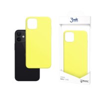Apple iPhone 12 mini 5.4" 3MK Matt Case Cover, Lime | Matēts Telefona Maciņš Vāks Apvalks Bampers
