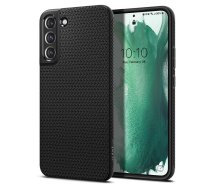 Samsung Galaxy S22+ Plus 5G (SM-S906) Spigen Liquid Air TPU Case Cover, Black | Telefona Vāks Maks Apvalks Bampers