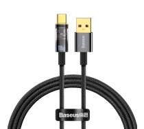 Baseus Explorer Series Auto Power-off Fast Charging Data Cable Usb To Type-c 100w 1m Black