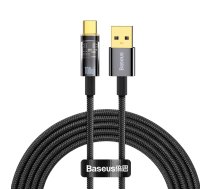 Baseus Explorer Series Auto Power-off Fast Charging Data Cable Usb To Type-c 100w 2m Black