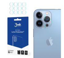 Apple iPhone 13 Pro Aizmugurējās Kameras Aizsargstikls, 4 gab. | 3MK Lens Protection Back Camera Hybrid Glass Protector