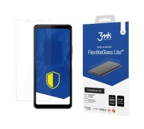 Sony Xperia 10 II Lokāms Hibrīda Aizsargstikls | 3mk Flexible Tempered Glass Screen Protector Lite