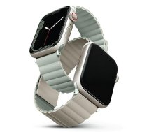 Uniq Pasek Revix Apple Watch Series 4/5/6/7/8/se/se2/ultra 42/44/45mm. Reversible Magnetic Szałwia-beżowy/sage-beige